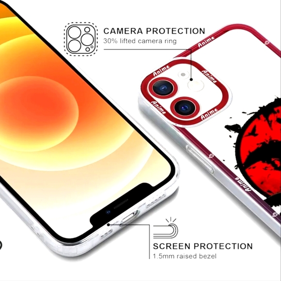 IPHONE 12 2 PK NARUTO ANIMAE PHONE CASES - Picture 4 of 5